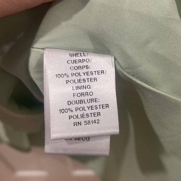 Maggy London size 10 blue and green midi dress NWT accordion fold  fan fold - Picture 7 of 13